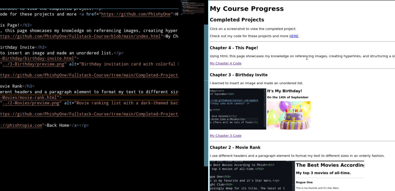 Preview of this page and code